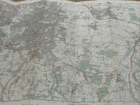 ORPINGTON Ordnance Survey Second Series 1:25,000 Map TQ46/56 1973 Bromley