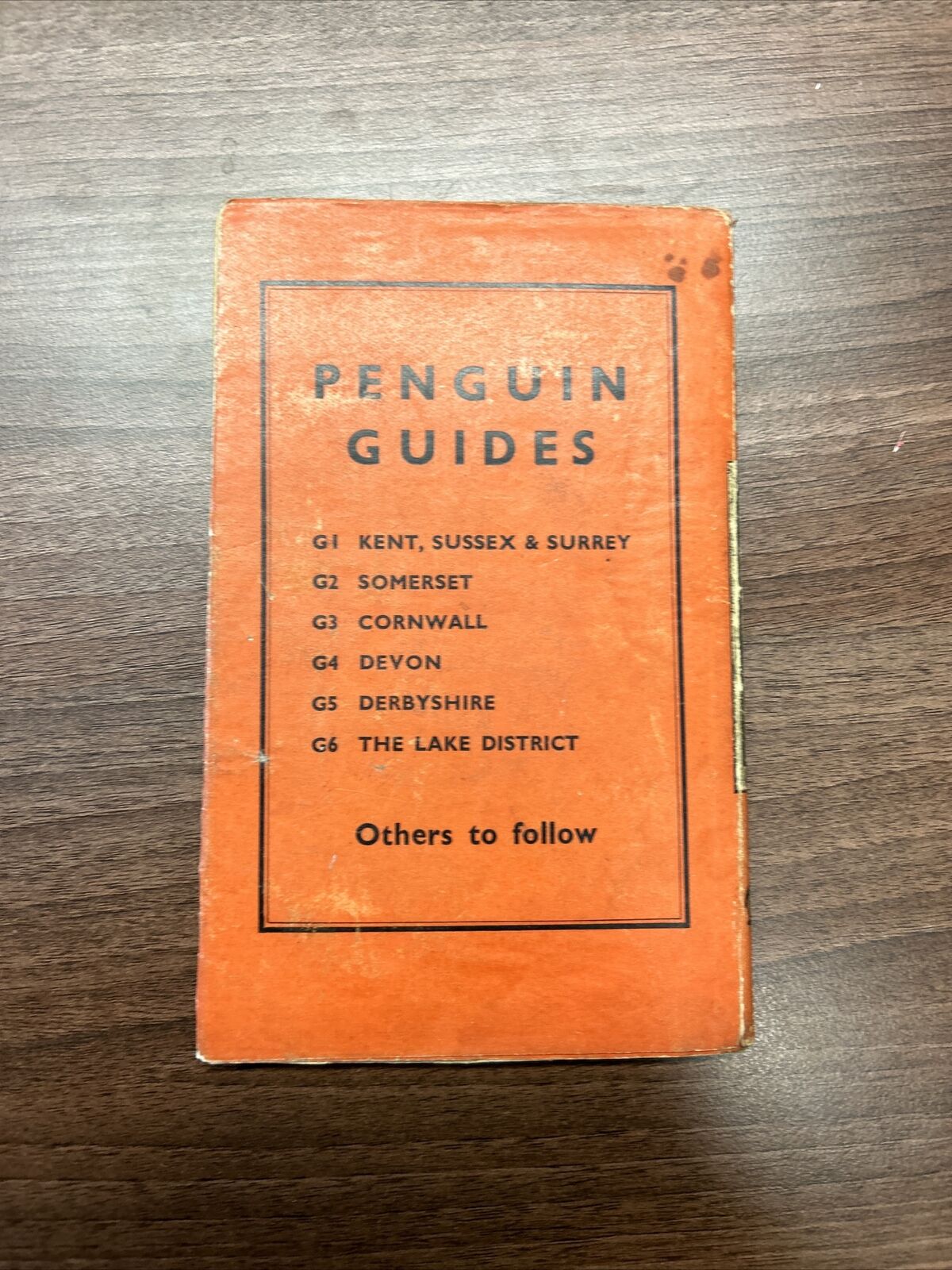 CORNWALL - Penguin Guides No G3 1939 Paperback Dust Jacket