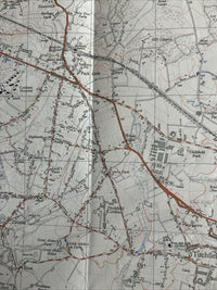 FAREHAM Ordnance Survey First Series Sheet SU50 1:25,000 1961 Alverstoke