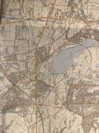 LICHFIELD & BROWNHILLS Pathfinder Ordnance Survey Sheet SK00/10 1:25000 1976