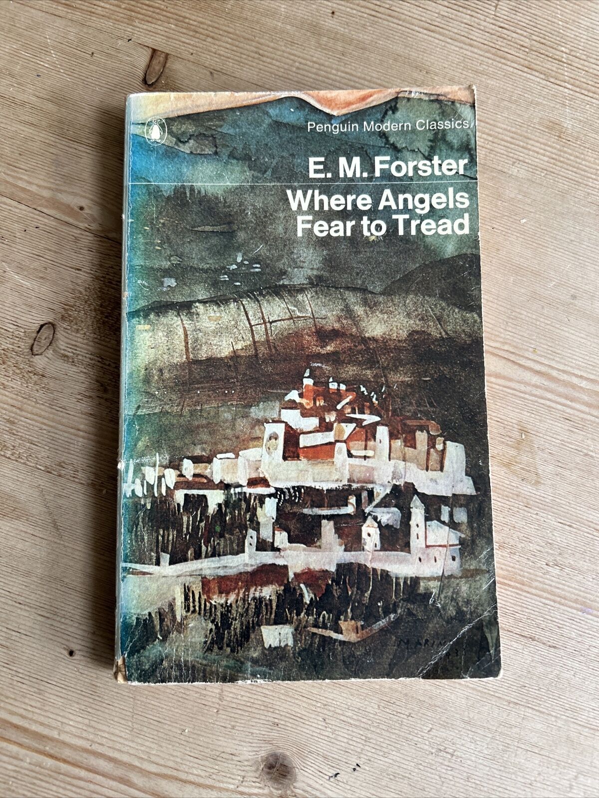 WHERE ANGELS FEAR TO TREAD EM Forster Penguin Modern Classics 1978