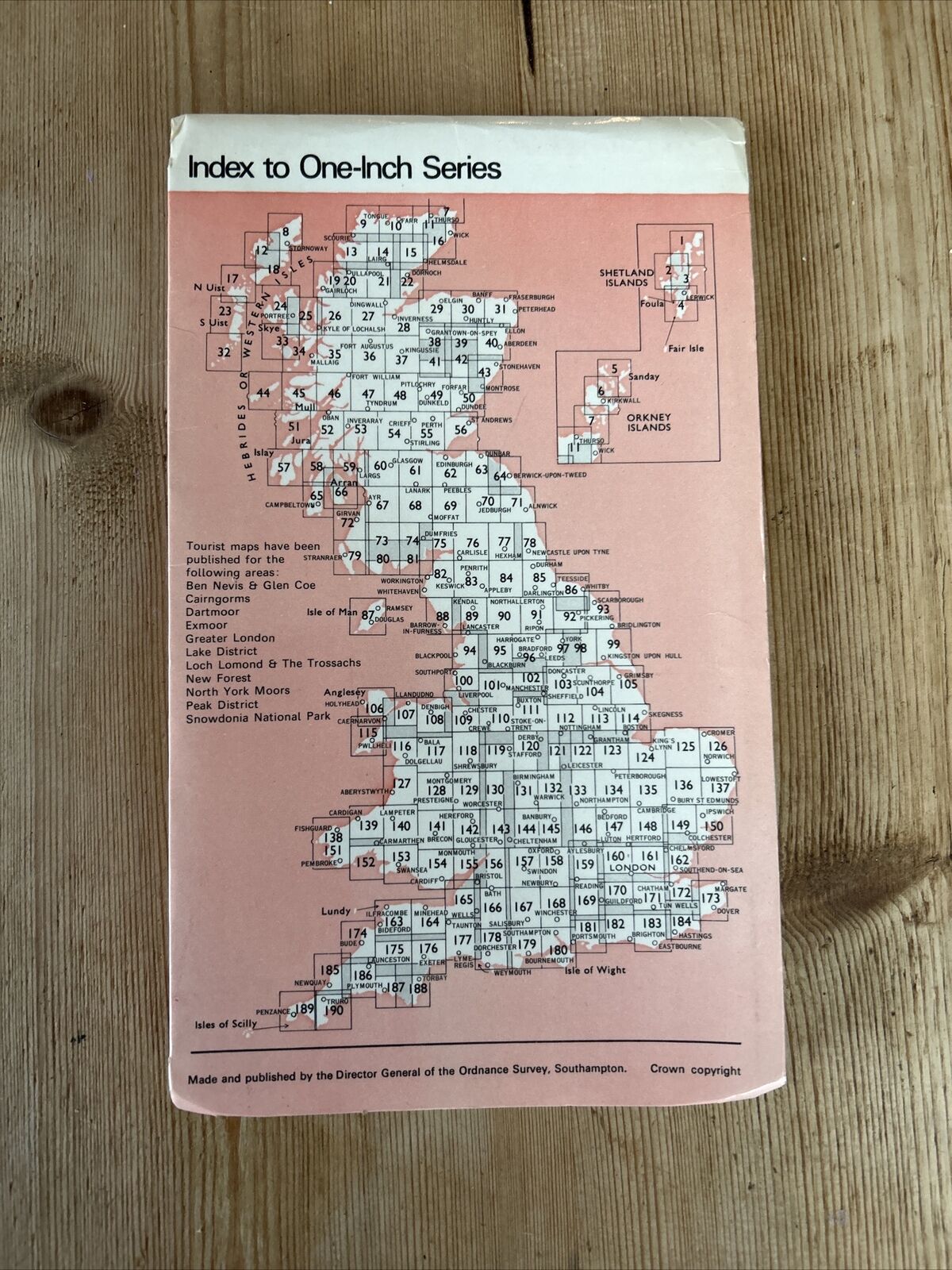 PRESTON Ordnance Survey One Inch Map 94 Good Condition 1961 Blackpool Lancaster