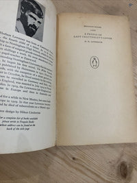 A PROPOS OF LADY CHATTERLEYS LOVER & Other Essays Penguin 1961 DH Lawrence