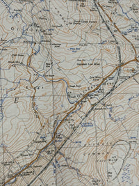 BAUGH FELL Ordnance Survey 1:25,000 First Series Sheet SD79 1958 Sunny Brow