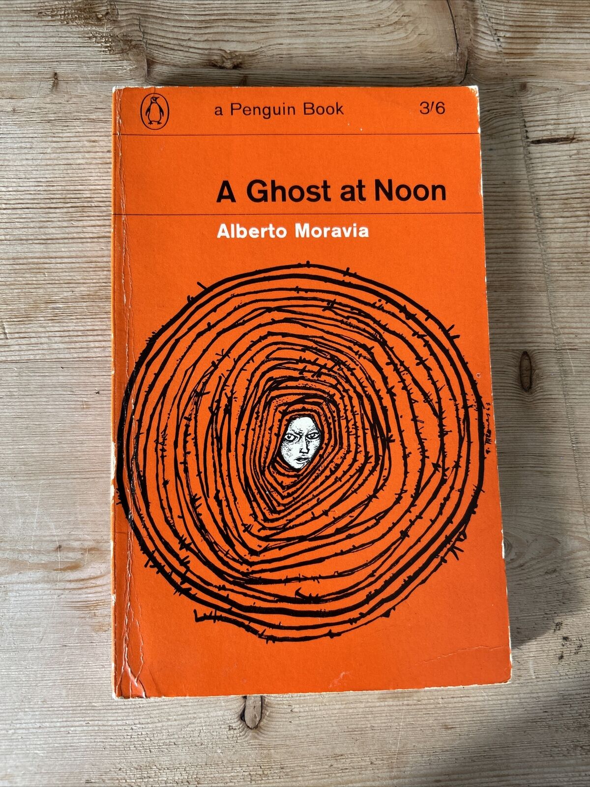 A GHOST AT NOON Alberto Moravia  - Penguin Books 1964 No 2075 Italy Rome