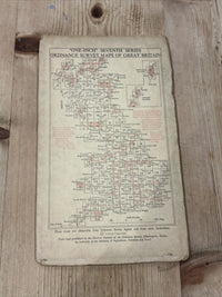 CARLISLE Ordnance Survey 1955 Seventh Series Sheet 76 Brampton  Canonbie