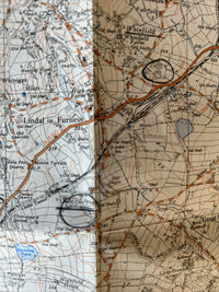 DALTON IN FURNESS Ordnance Survey 1:25,000 First Series 1952 Sheet SD27 marked*