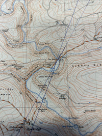 EXFORD - Ordnance Survey 2 & Half Inch Sheet SS83 1962 Withypool