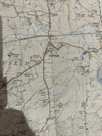 FOREST ROW Ordnance Survey 1:25000 First Series 1965 TQ43 Hartfield