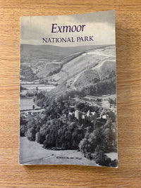 EXMOOR National Park - HMSO Guide 1970 Photos Maps 