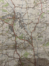 BIRMINGHAM 1967 Seventh Series Ordnance Survey One Inch Map Redditch