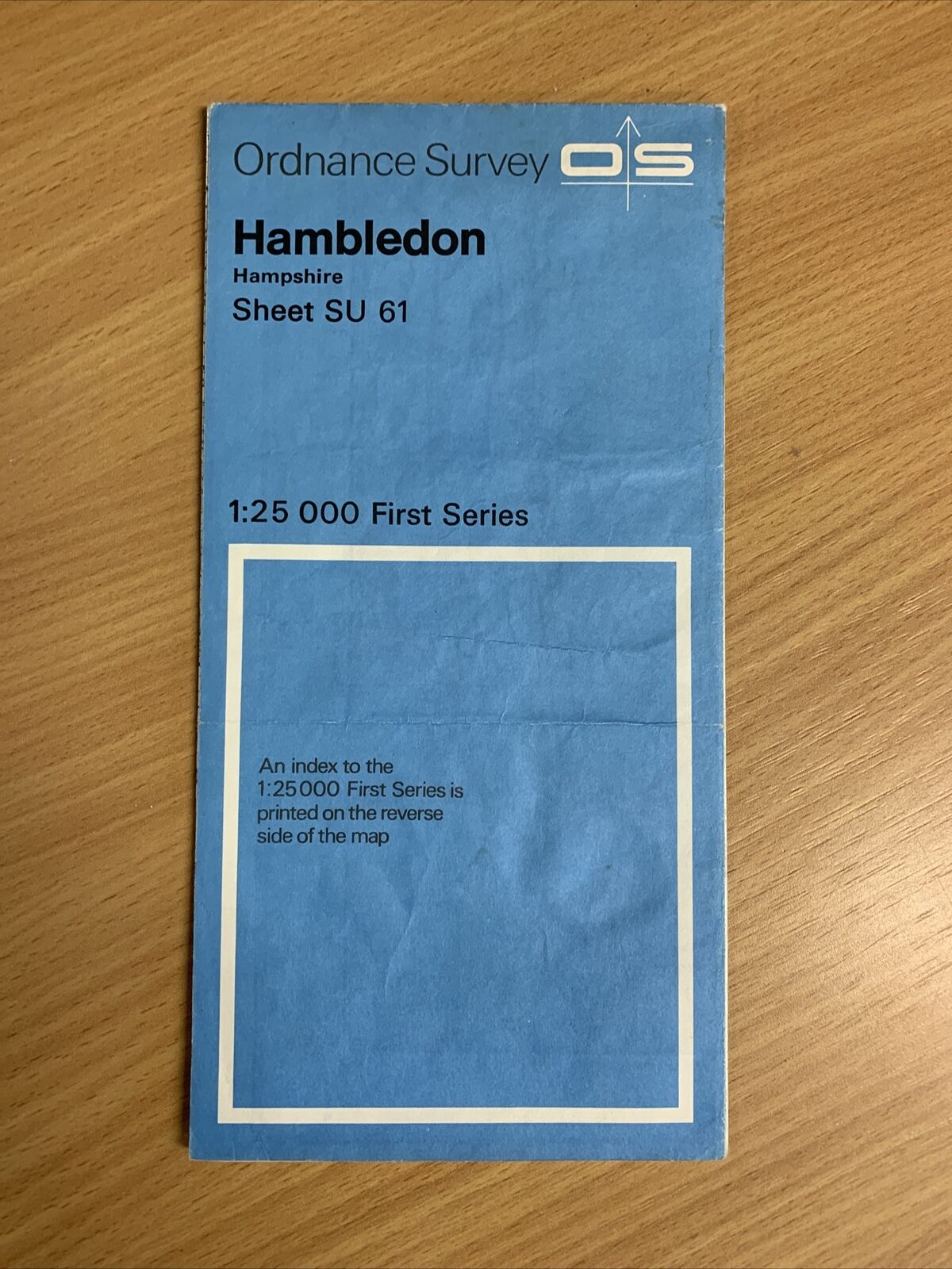 HAMBLEDON Ordnance Survey 1:25000 First Series 1963 SU61 Hampshire