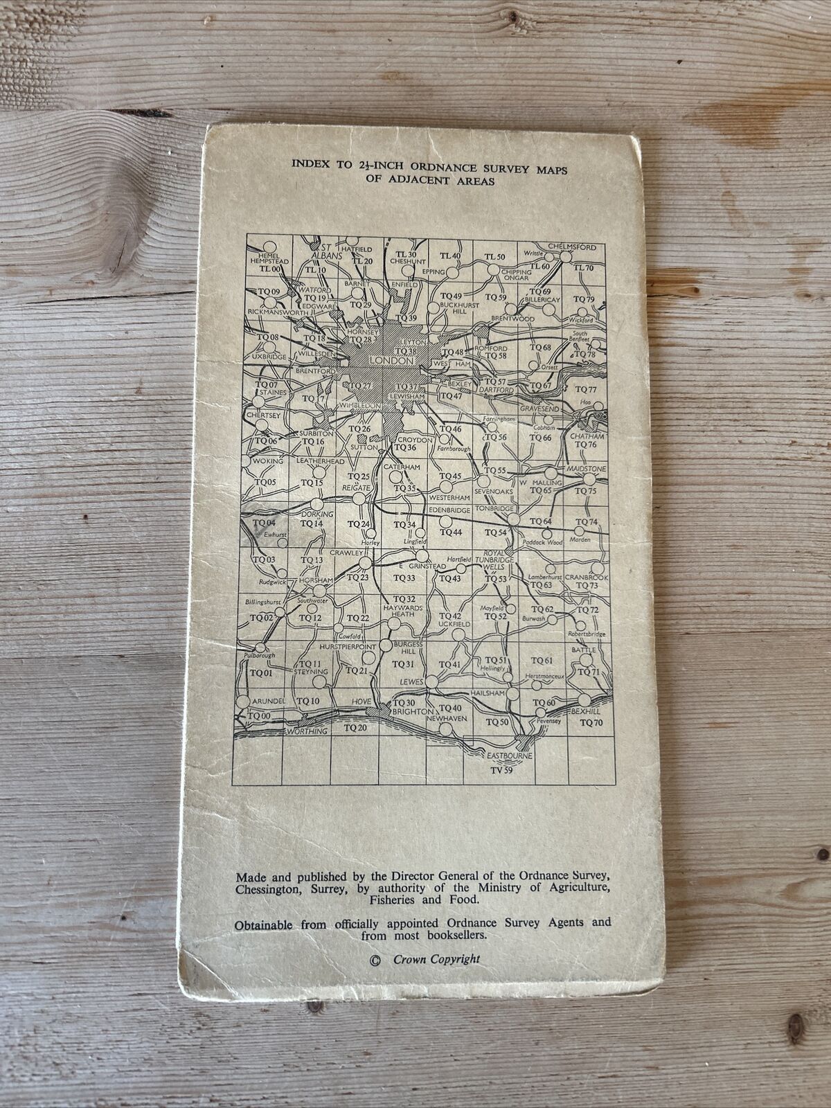 DORKING Capel Ordnance Survey Map 1956 Corr. 1959 2 & Half Inch Sheet TQ14