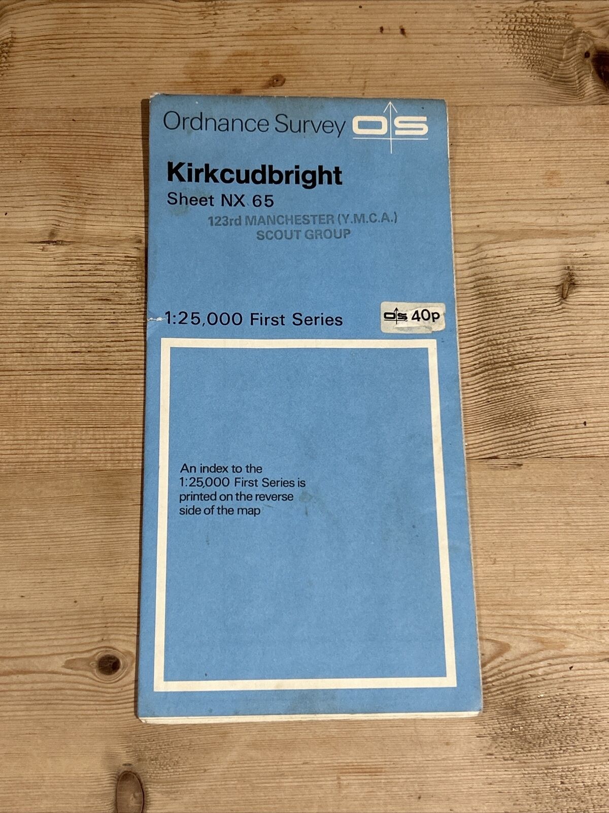 KIRKCUDBRIGHT Ordnance Survey 1:25000 First Series Map NX65 1953 Twynholm