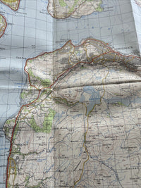 FIRTH OF CLYDE Ordnance Survey Seventh Series CLOTH One inch 1965 Sheet 59 Bute