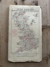 COVENTRY & RUGBY Ordnance Survey Seventh Series One inch 1961 Sheet 132 Hinckley