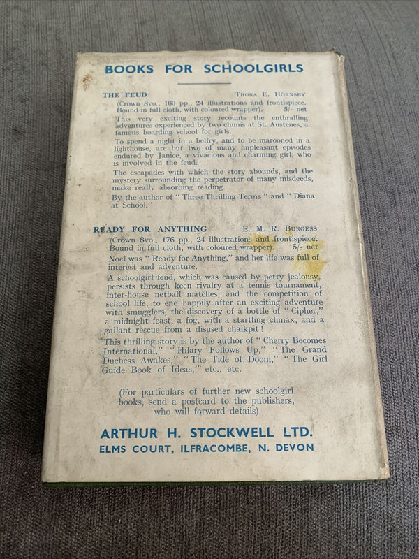 THE MYSTERY OF THE TREASURE TOMB Beverley Metton Bingham 1949 Schoolgirl Dust J 