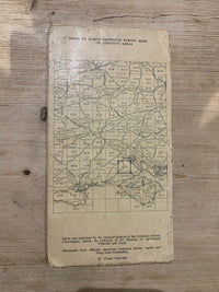 LYNDHURST BEAULIEU BROCKENHURST Ordnance Survey Map 1948 1:25000 Sheet SU30