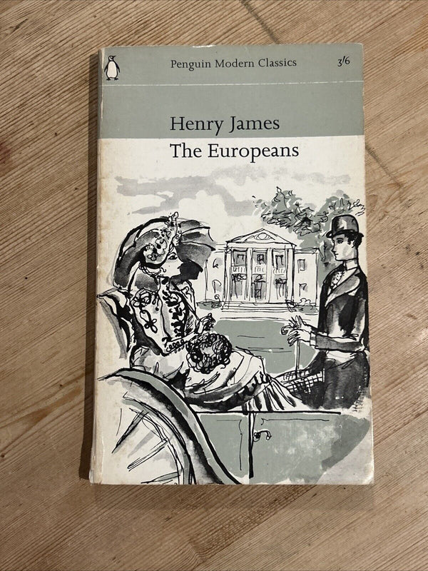 THE EUROPEANS Henry James No 2070 1967 -  PENGUIN Modern Classics