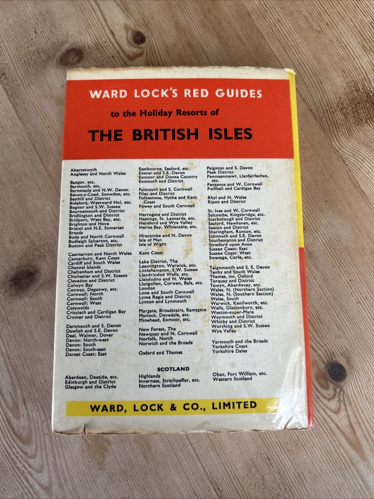 THE BROADS And The NORFOLK Coast Ward Locks Red Guide Hardback Dust Jacket Maps