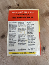 THE BROADS And The NORFOLK Coast Ward Locks Red Guide Hardback Dust Jacket Maps