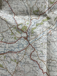 LLANDOVERY Ordnance Survey Paper One Inch Map 1947 Sixth Edition Sheet 140