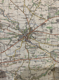 TEESDALE Ordnance Survey One Inch Map 84 Acceptable Condition 1964 Revised