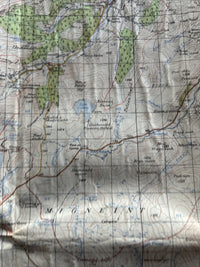 DOLGELLAU Ordnance Survey CLOTH Map 1962 Sheet 116 Seventh Series Portmadoc