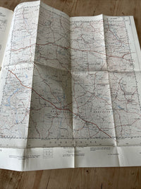 BRAILSFORD Ordnance Survey Sheet SK24 2 & Half Inch MAP 1960 Shirley