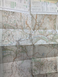 CHESTERFIELD Ordnance Survey Second Series Pathfinder Sheet SK27/37 1979