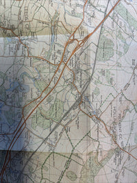 HARRIETSHAM Ordnance Survey Pathfinder 1210 Sheet TQ85/95 1992 Stockers Head