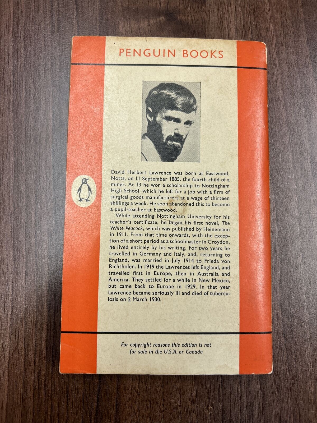 SELECTED ESSAYS - D H Lawrence - Penguin Books No 753 1960