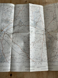 STRATFORD ON AVON East - Ordnance Survey 1:25000 First Series Map SP25 1951