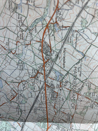 HARRIETSHAM Ordnance Survey Pathfinder Sheet TQ85/95 1976 Kent Stockers Head