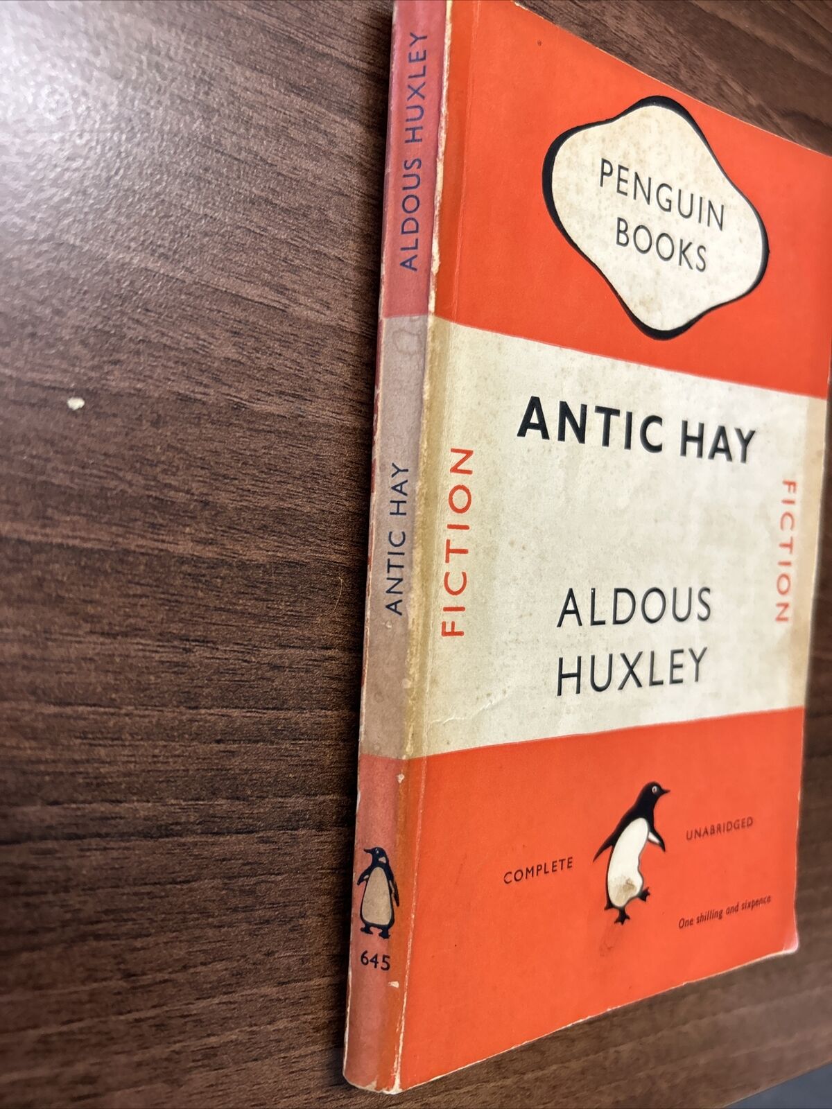 ANTIC HAY By Aldous Huxley - Penguin Paperback 1948 No 645