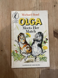 OLGA MEETS HER MATCH Michael Bond  Puffin Books 1973