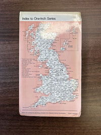 KNAPDALE Ordnance Survey One Inch Sheet 58 Good Condition 1956 Scotland Grogport