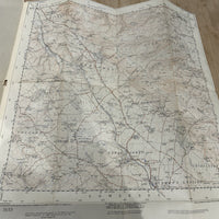 CROWCOMBE Ordnance Survey CLOTH Sheet 31/13 1:25000 1949 Combe Florey