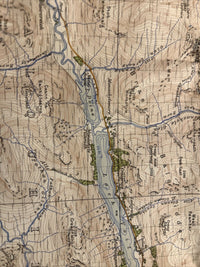 LOCH KATRINE & LOCH EARN Ordnance Survey One Inch Sheet 62 Popular Edition 1945