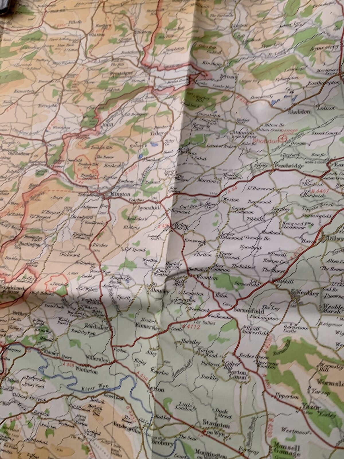 Vale Of Severn & Radnor Forest - Bartholomews National Map Series No 18 - 1975