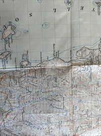 NORTH MAINLAND Shetland Is Ordnance Survey One Inch Sheet 2 Popular Edition 1948