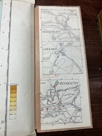 ENGLAND SOUTH-WEST Ordnance Survey Paper Sheet 10 Quarter Inch Map 4th Ed 1946