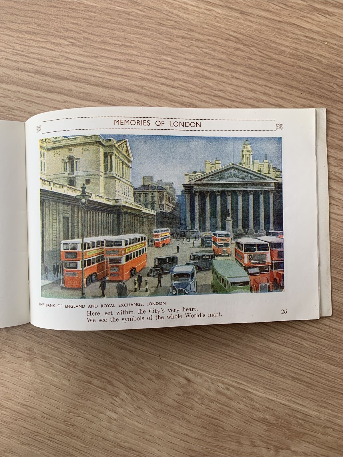 Memories Of London - Valentine & Sons - Souvenir Pictures Good Condition 1952