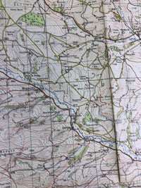 Montgomery & Llandrindod Wells Wales Ordnance Survey Map One Inch 1966 Sheet 128