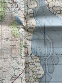 DALBEATTIE Ordnance Survey One Inch Sheet 81 Good Condition 1963 Maryport