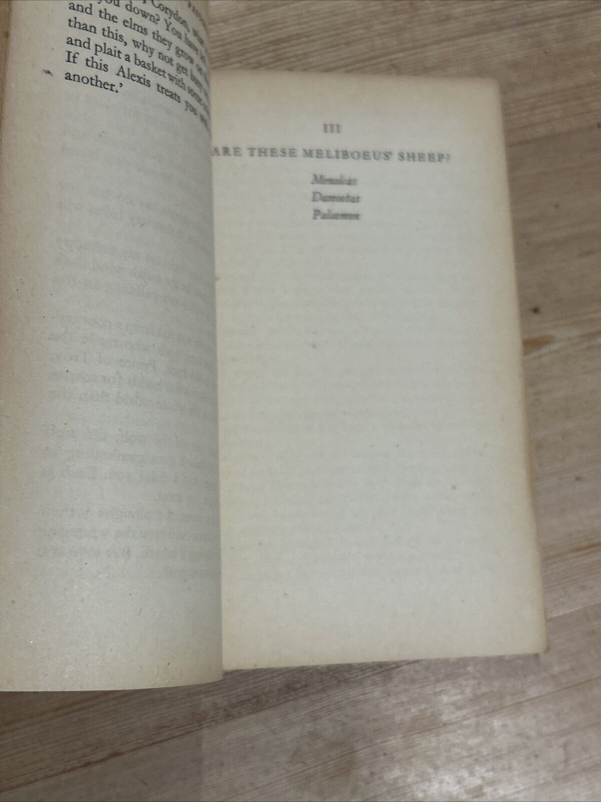 THE PASTORAL POEMS Virgil - Penguin Classics L8 1953