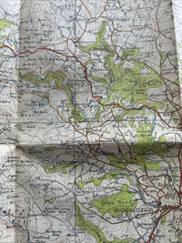PLYMOUTH Ordnance Survey Paper Map 1946 Sixth Series Sheet 187 Tavistock Halwell