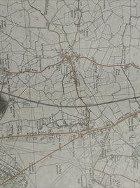 ELLESMERE EAST & PREES Pathfinder 828 Ordnance Survey 1:25000 1986 SJ 43/53