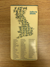 Bartholomew Half Inch Map No 54 Skye & Torridon Scotland  1972