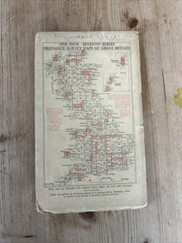 PEMBROKE Ordnance Survey Paper Map 1952 Sheet 151 Seventh Series St David’s